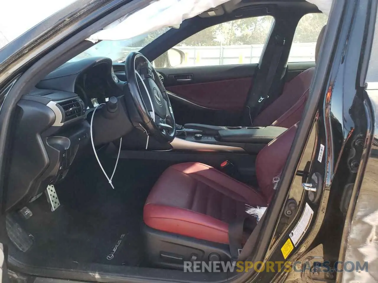 7 Photograph of a damaged car JTHC81D2XK5039979 LEXUS IS 2019