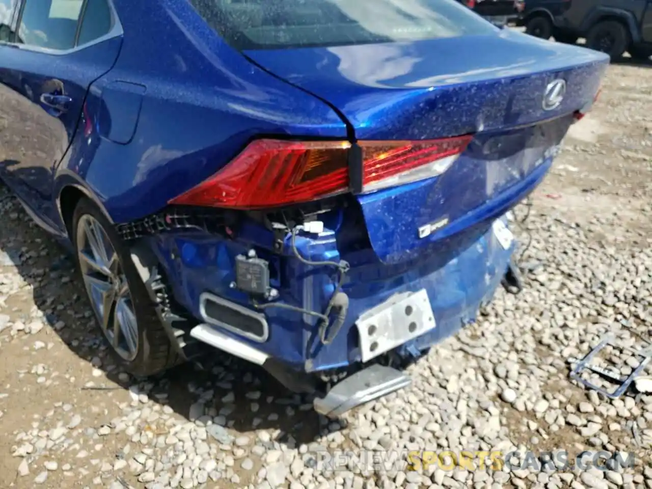 10 Photograph of a damaged car JTHCZ1D20K5016207 LEXUS IS 2019