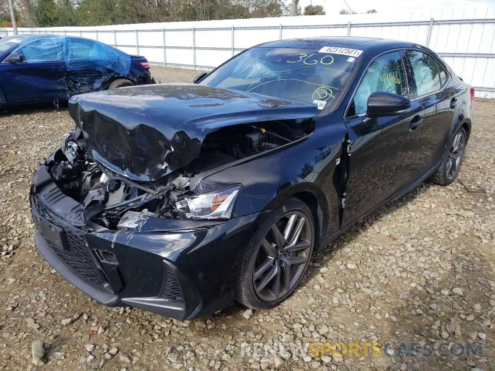 2 Photograph of a damaged car JTHCZ1D23K5016234 LEXUS IS 2019