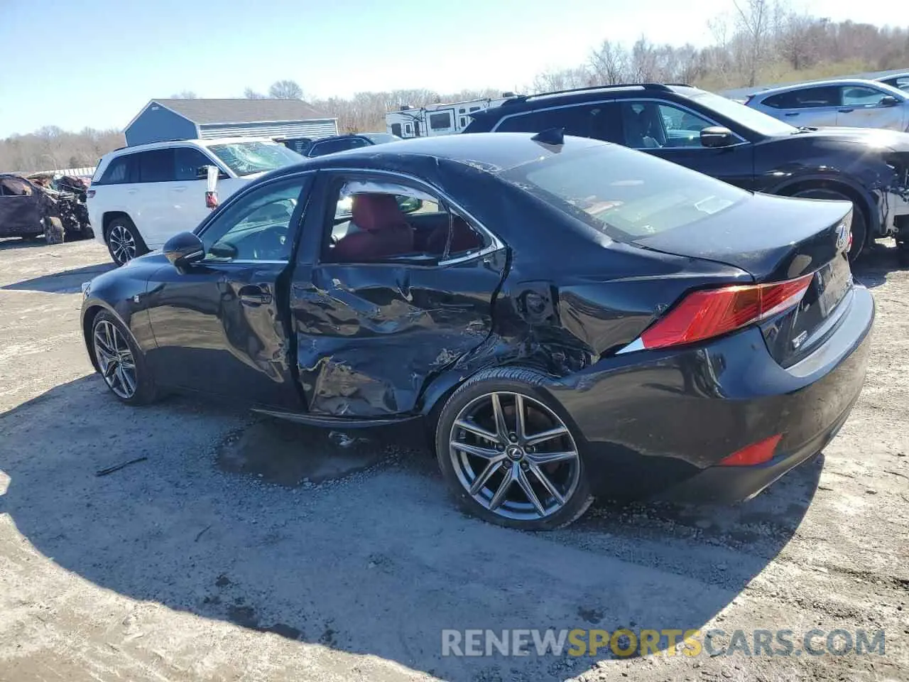2 Photograph of a damaged car JTHCZ1D23K5016640 LEXUS IS 2019