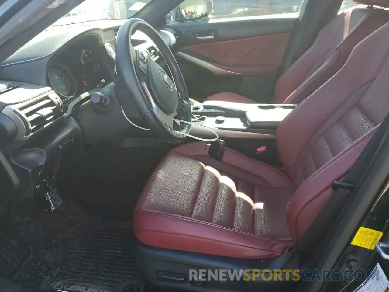 7 Photograph of a damaged car JTHCZ1D23K5016640 LEXUS IS 2019