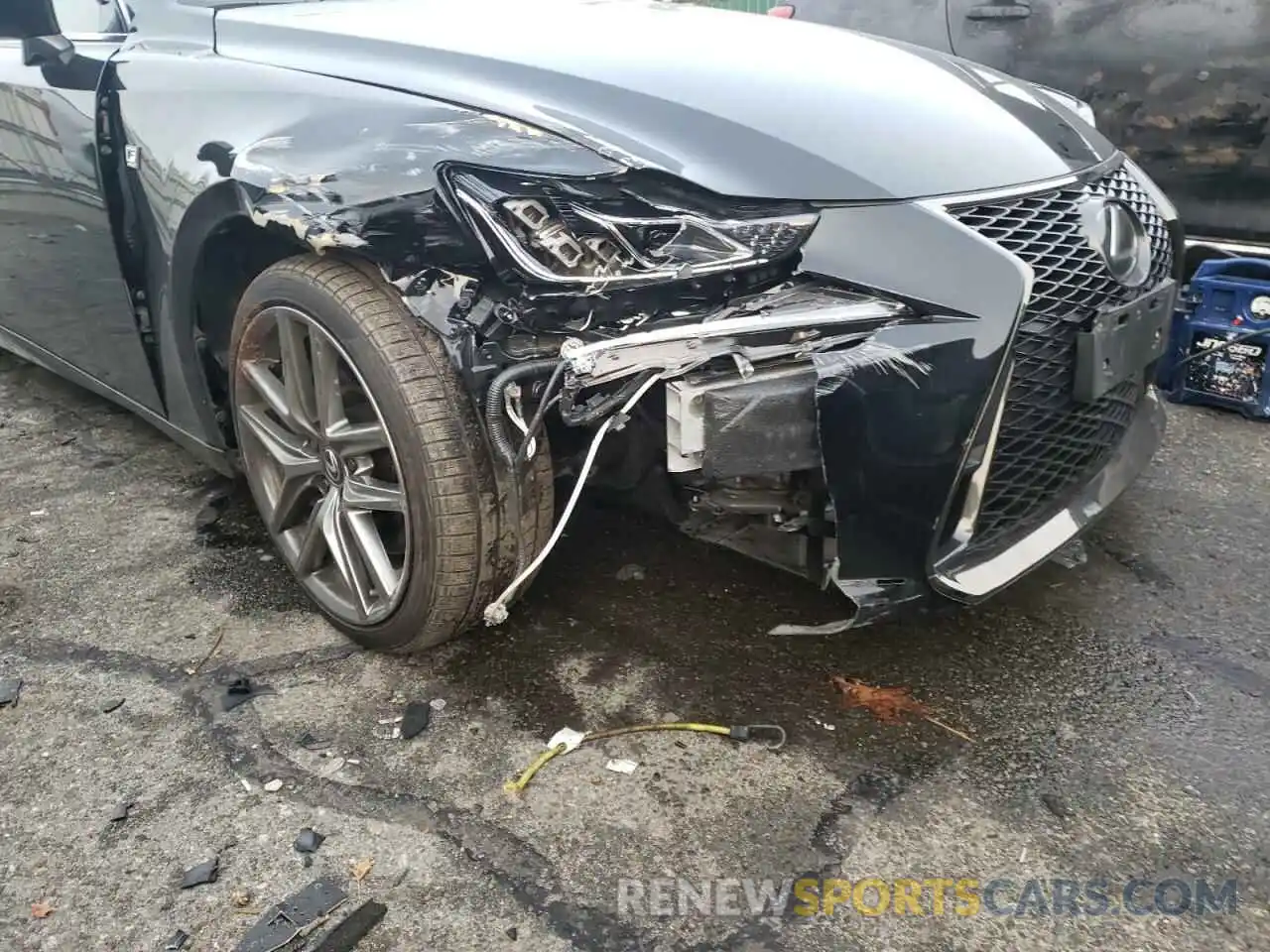 9 Photograph of a damaged car JTHCZ1D24K5017117 LEXUS IS 2019