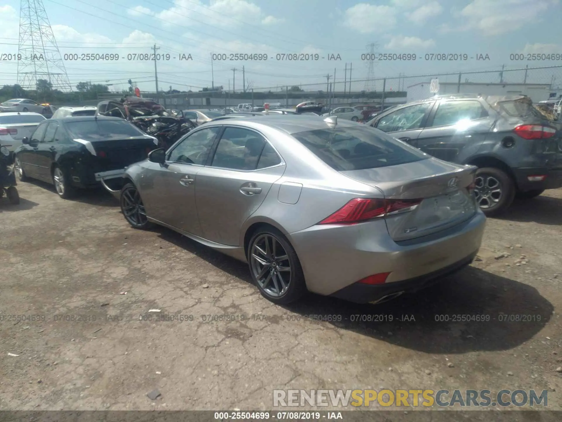 3 Photograph of a damaged car JTHCZ1D28K5016312 LEXUS IS 2019
