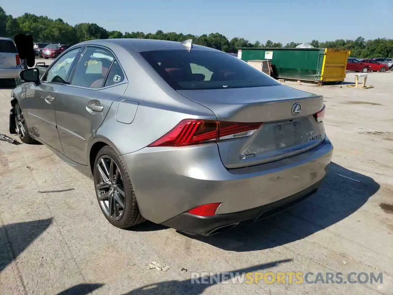 3 Photograph of a damaged car JTHCZ1D2XK5016618 LEXUS IS 2019