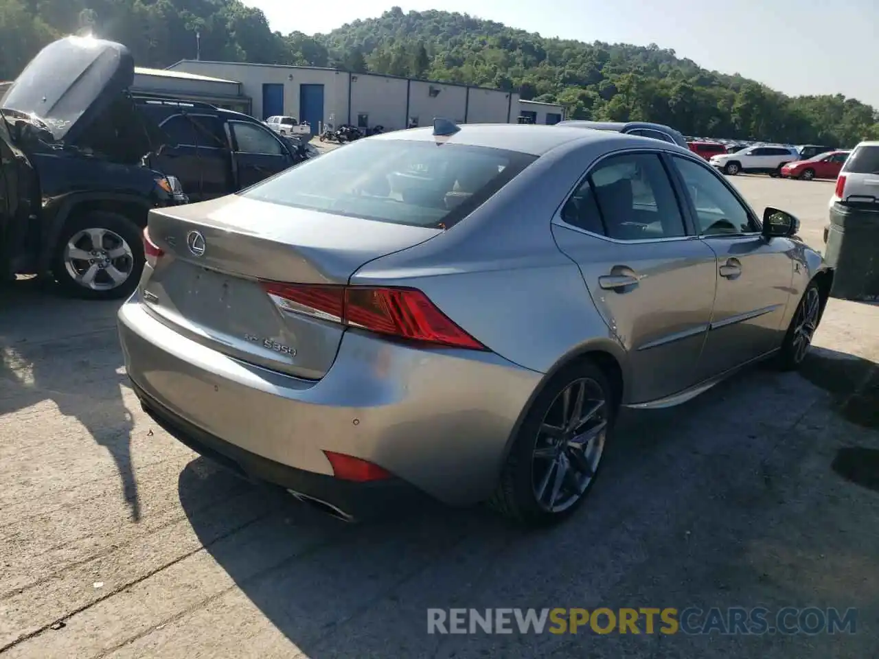 4 Photograph of a damaged car JTHCZ1D2XK5016618 LEXUS IS 2019