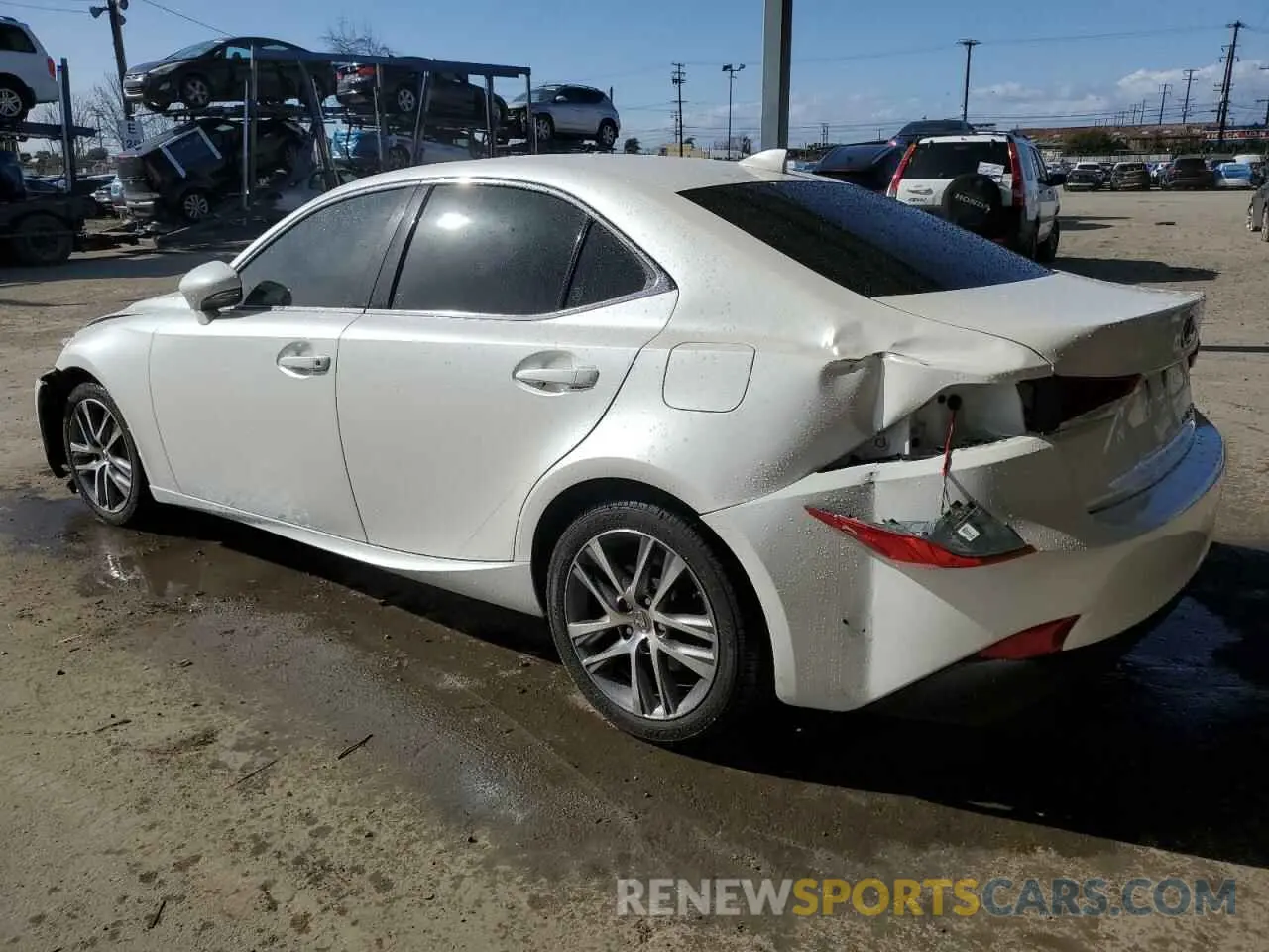 2 Photograph of a damaged car JTHA81F25L5042052 LEXUS IS 2020