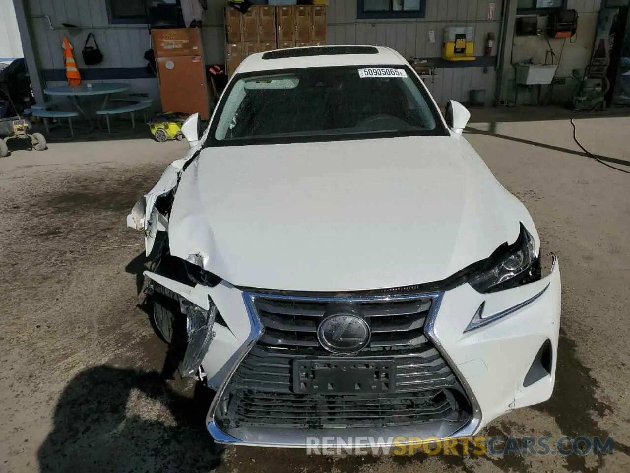 5 Photograph of a damaged car JTHA81F25L5042052 LEXUS IS 2020