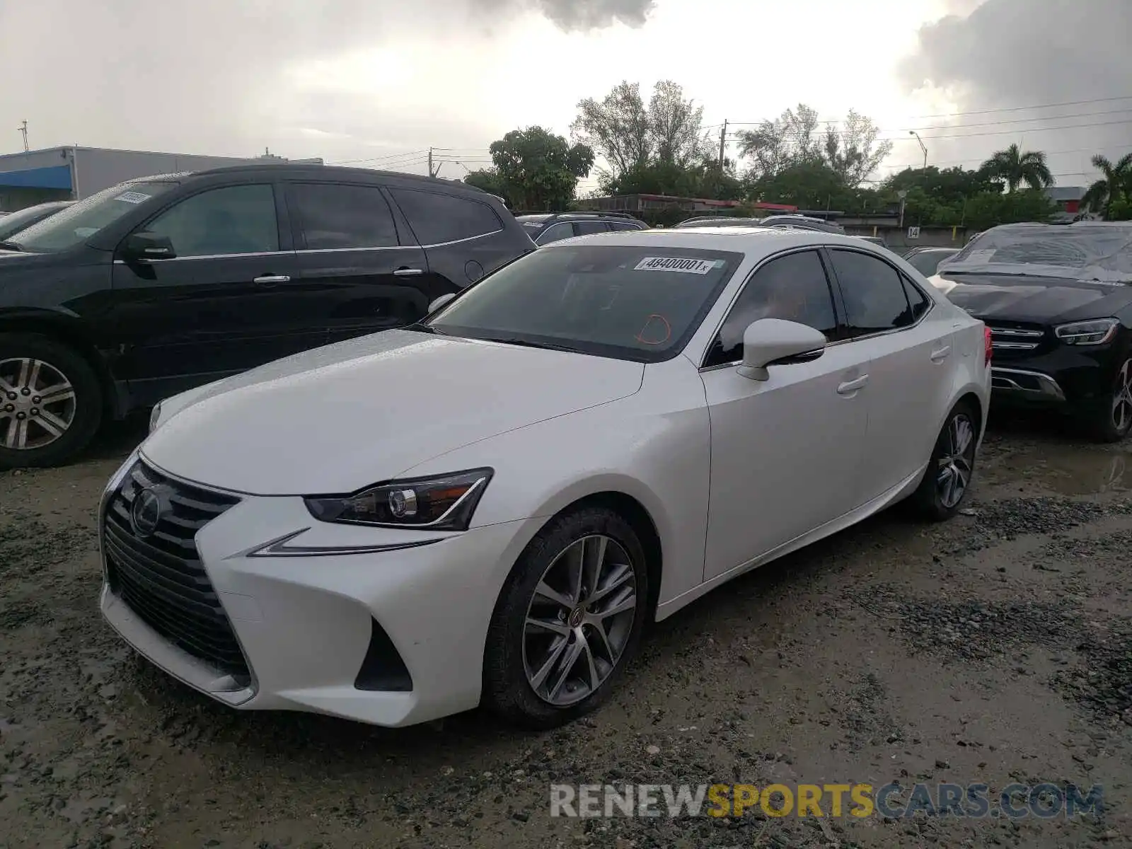 2 Photograph of a damaged car JTHAA1D21L5102710 LEXUS IS 2020