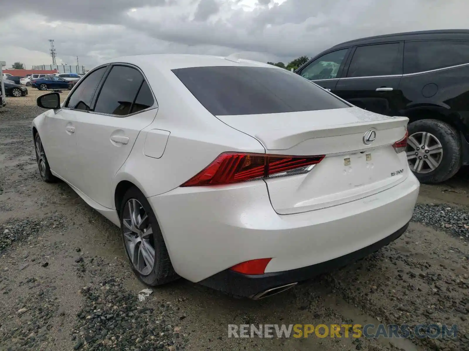 3 Photograph of a damaged car JTHAA1D21L5102710 LEXUS IS 2020