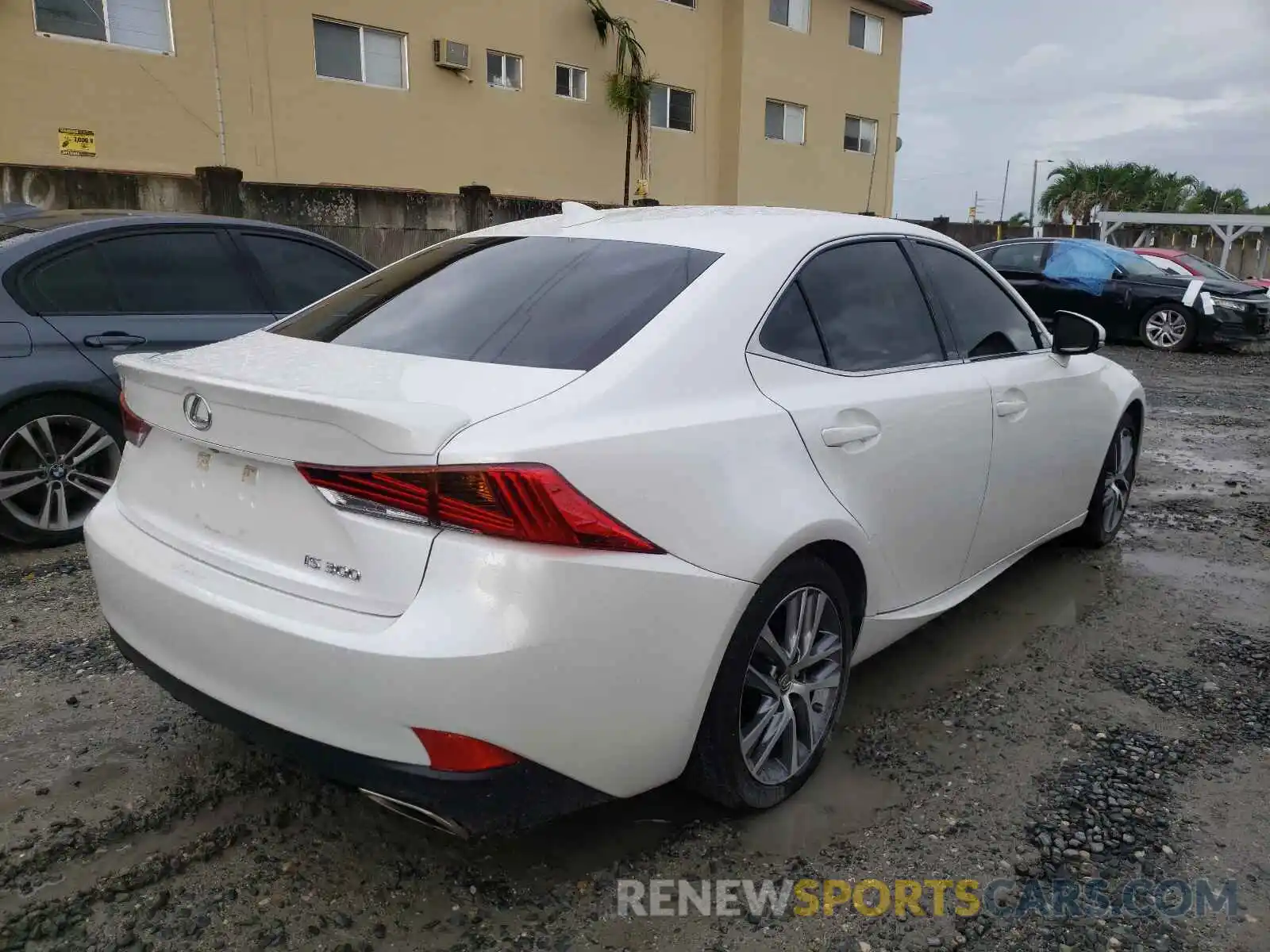 4 Photograph of a damaged car JTHAA1D21L5102710 LEXUS IS 2020