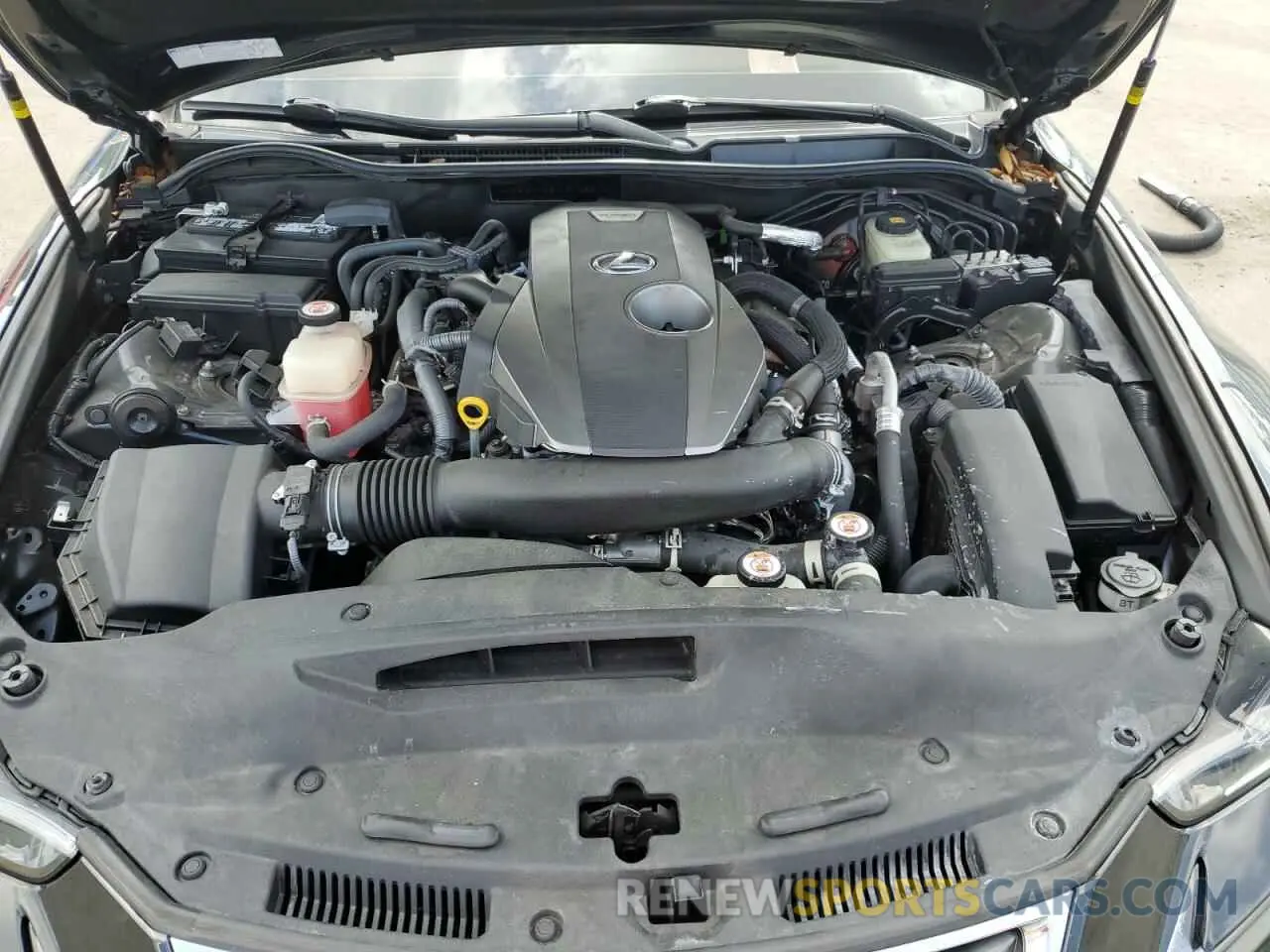 11 Photograph of a damaged car JTHAA1D21L5108510 LEXUS IS 2020
