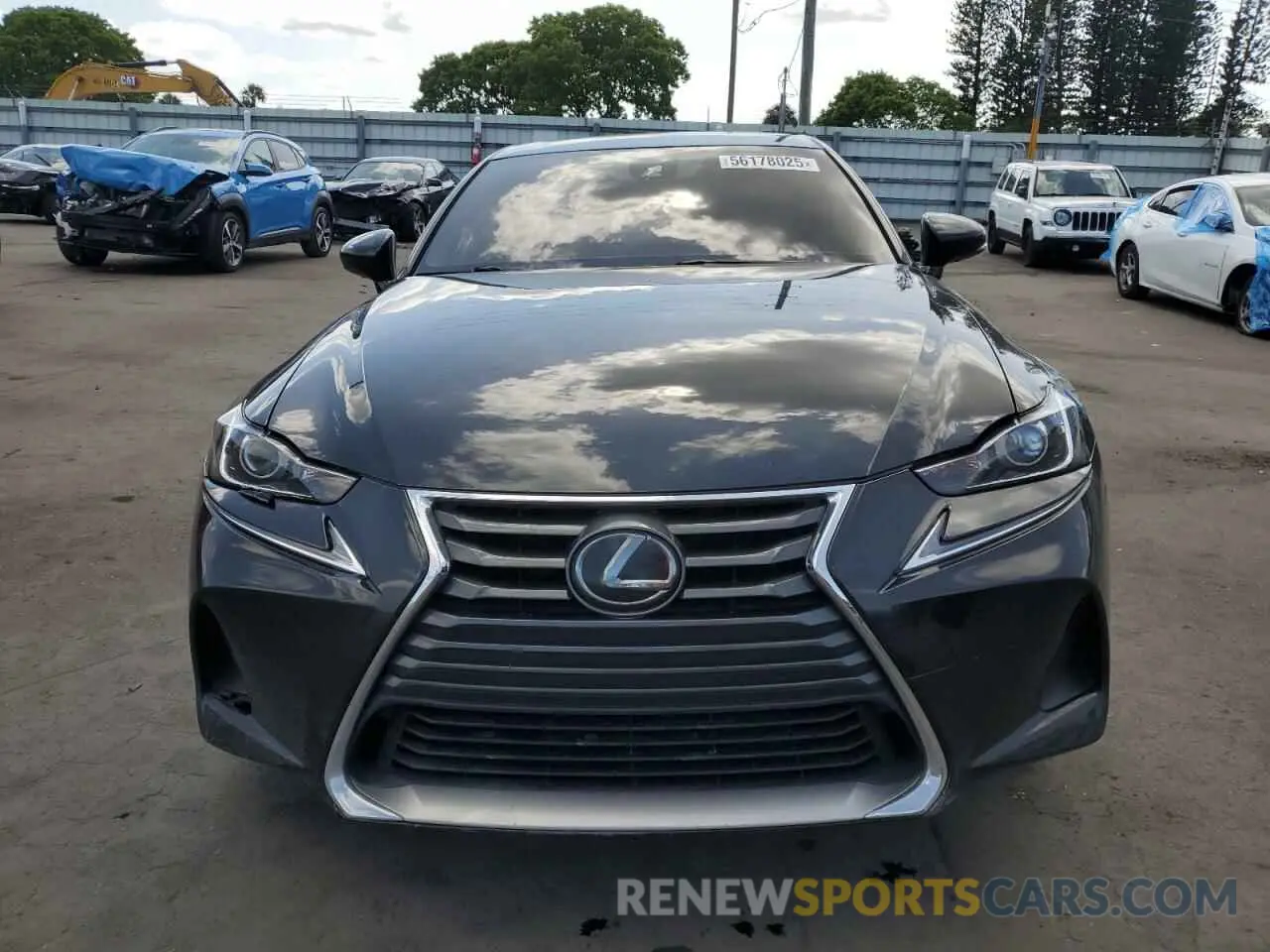 5 Photograph of a damaged car JTHAA1D21L5108510 LEXUS IS 2020