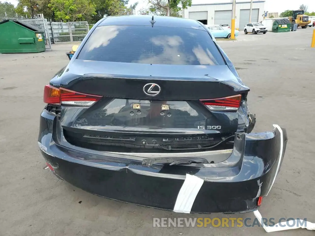 6 Photograph of a damaged car JTHAA1D21L5108510 LEXUS IS 2020