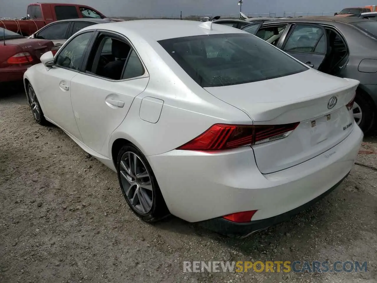 2 Photograph of a damaged car JTHAA1D22L5102330 LEXUS IS 2020