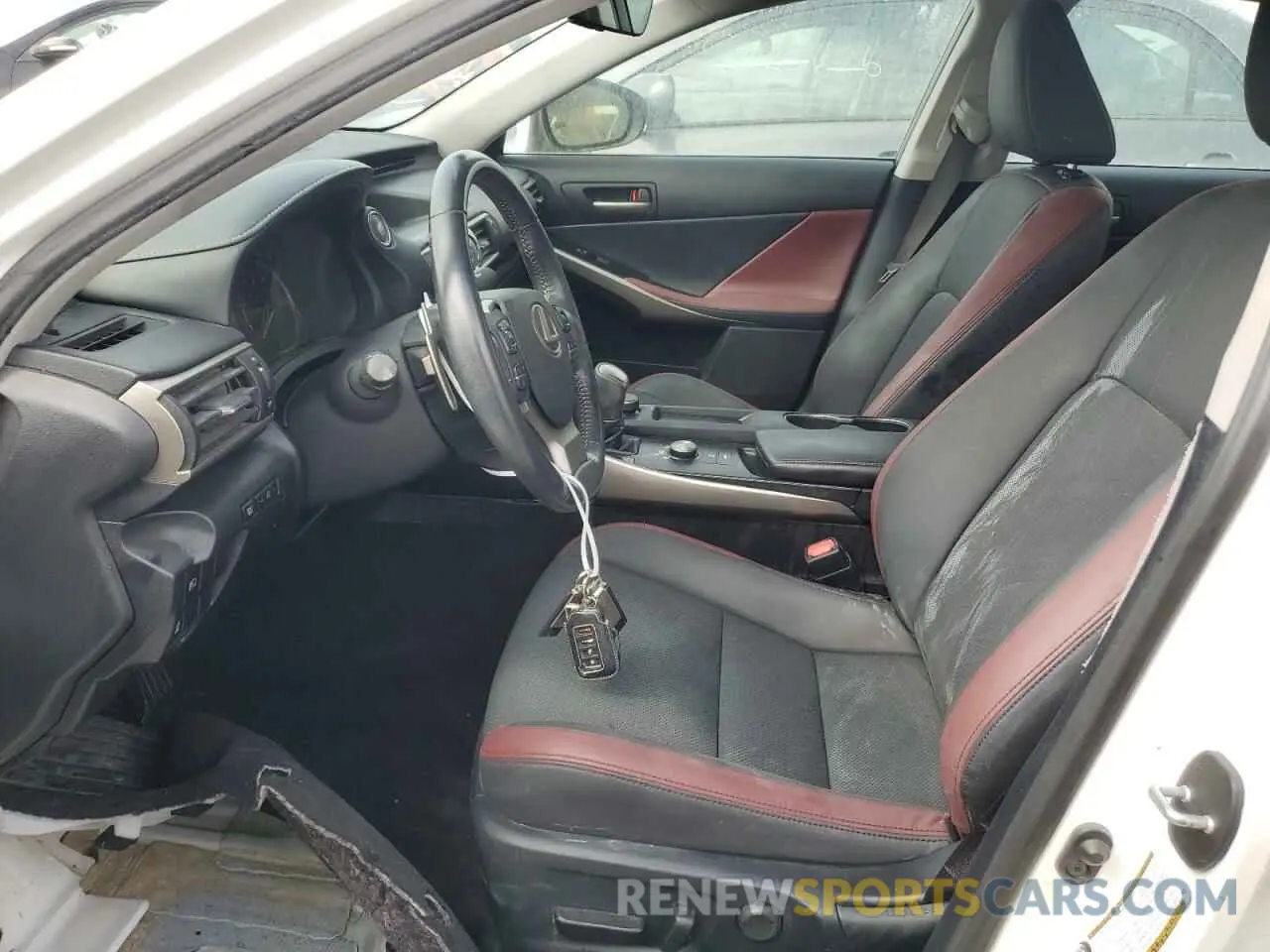 7 Photograph of a damaged car JTHAA1D22L5102330 LEXUS IS 2020