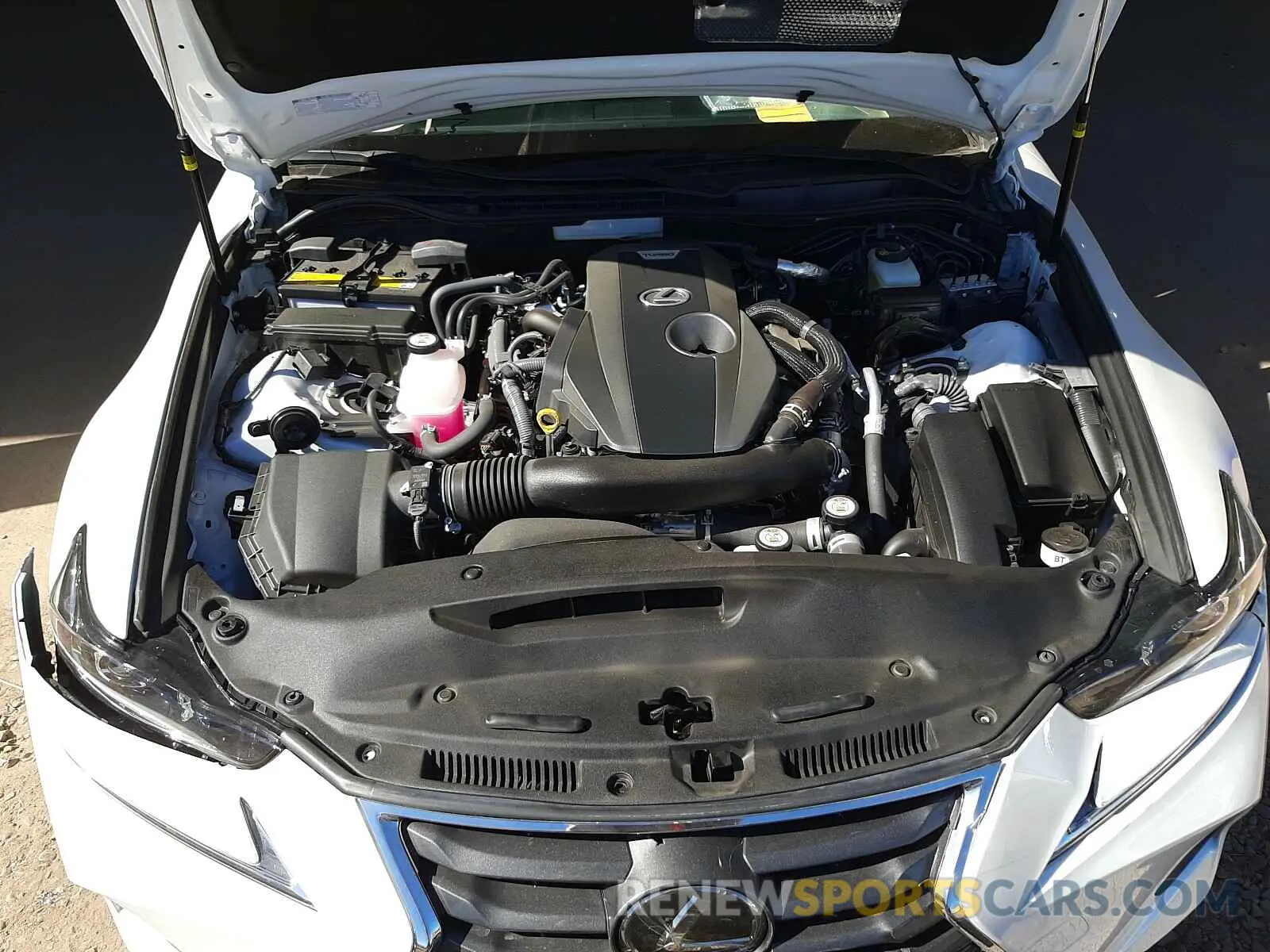 7 Photograph of a damaged car JTHAA1D23L5102210 LEXUS IS 2020