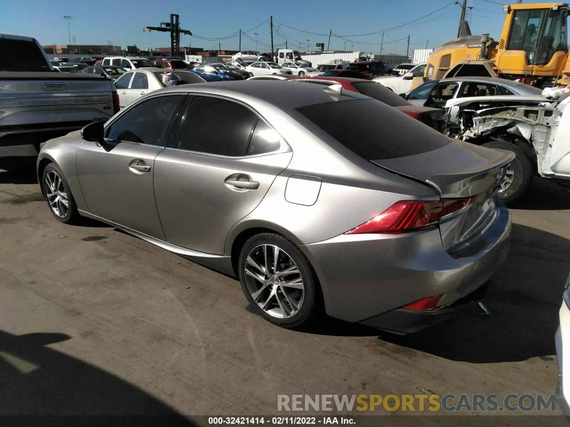 3 Photograph of a damaged car JTHAA1D23L5102479 LEXUS IS 2020