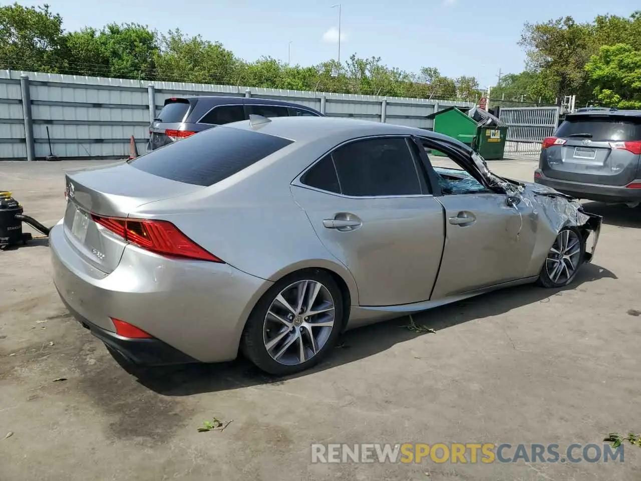 3 Photograph of a damaged car JTHAA1D23L5106435 LEXUS IS 2020