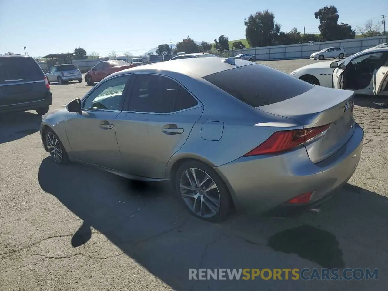 2 Photograph of a damaged car JTHAA1D23L5108833 LEXUS IS 2020