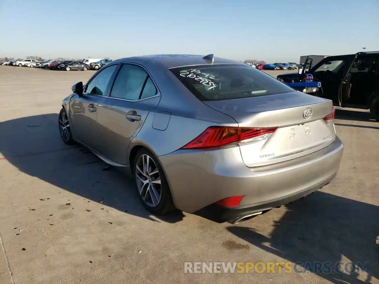 3 Photograph of a damaged car JTHAA1D25L5102466 LEXUS IS 2020