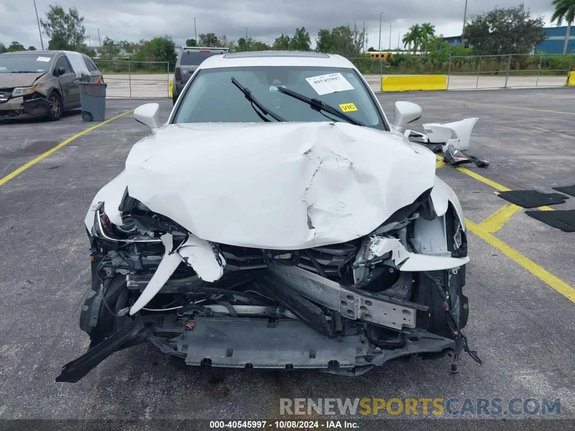 13 Photograph of a damaged car JTHAA1D25L5105769 LEXUS IS 2020