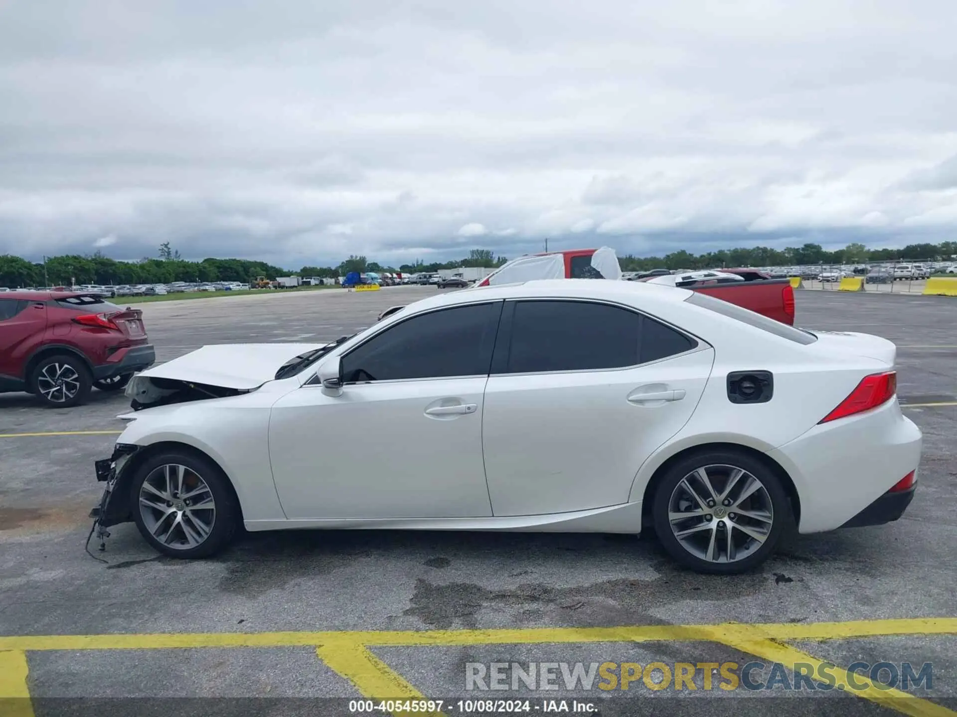 15 Photograph of a damaged car JTHAA1D25L5105769 LEXUS IS 2020