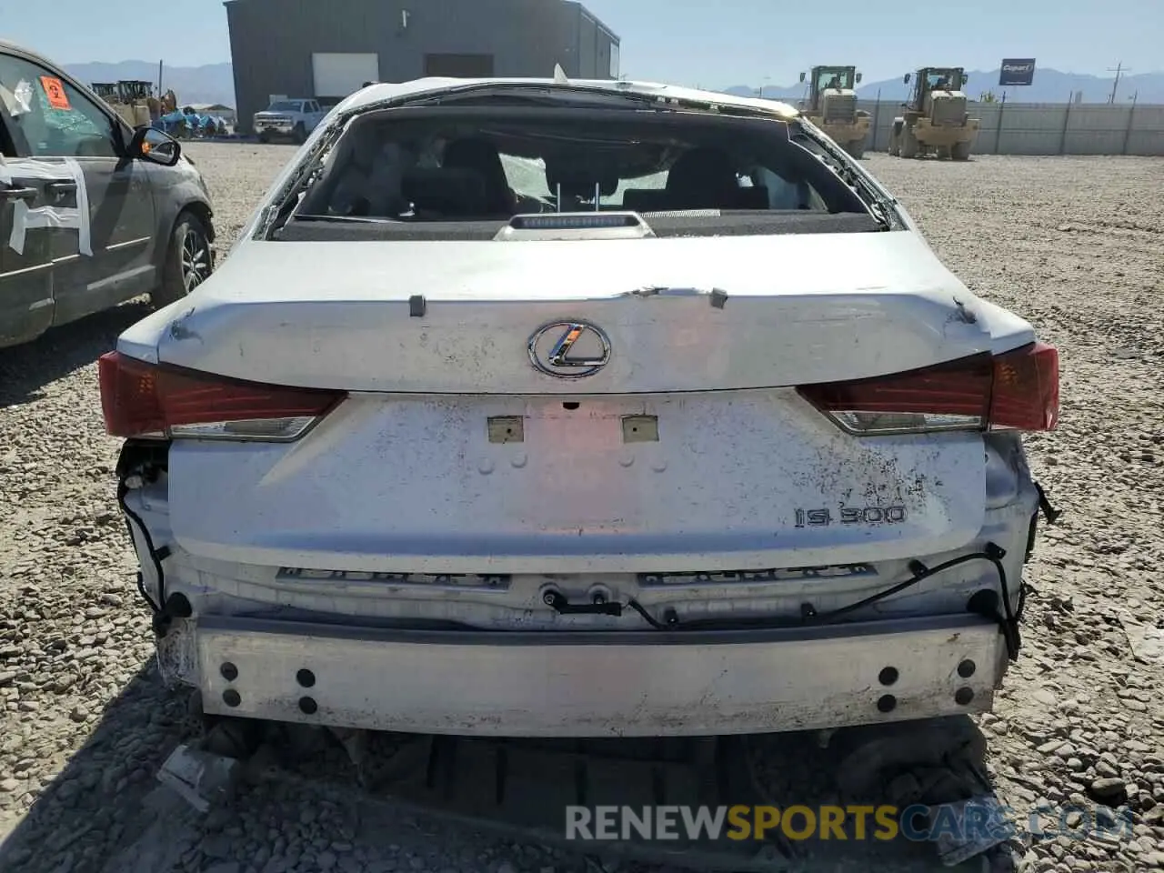 6 Photograph of a damaged car JTHAA1D26L5108390 LEXUS IS 2020