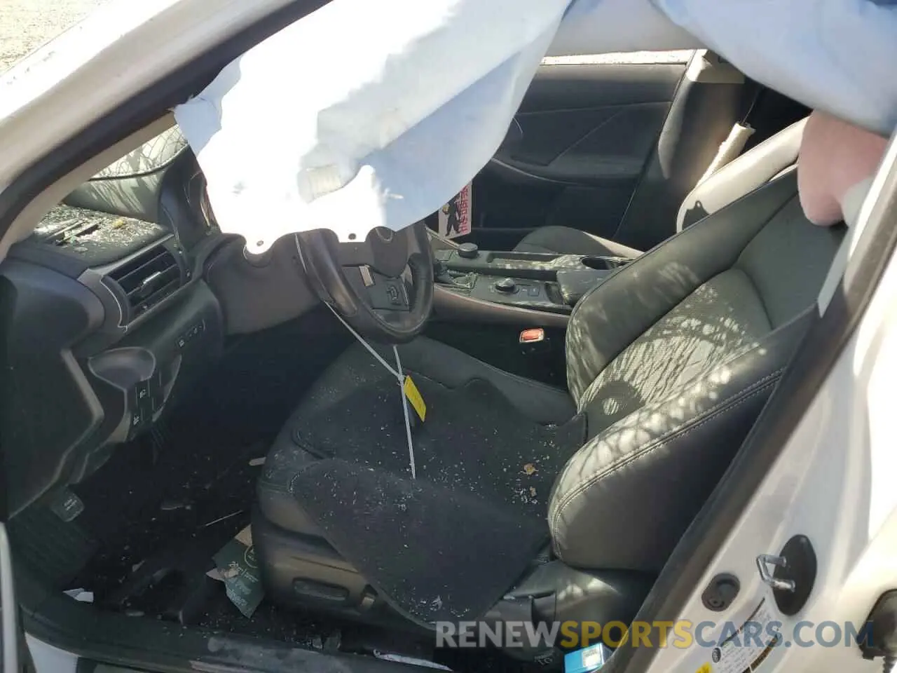 7 Photograph of a damaged car JTHAA1D26L5108390 LEXUS IS 2020