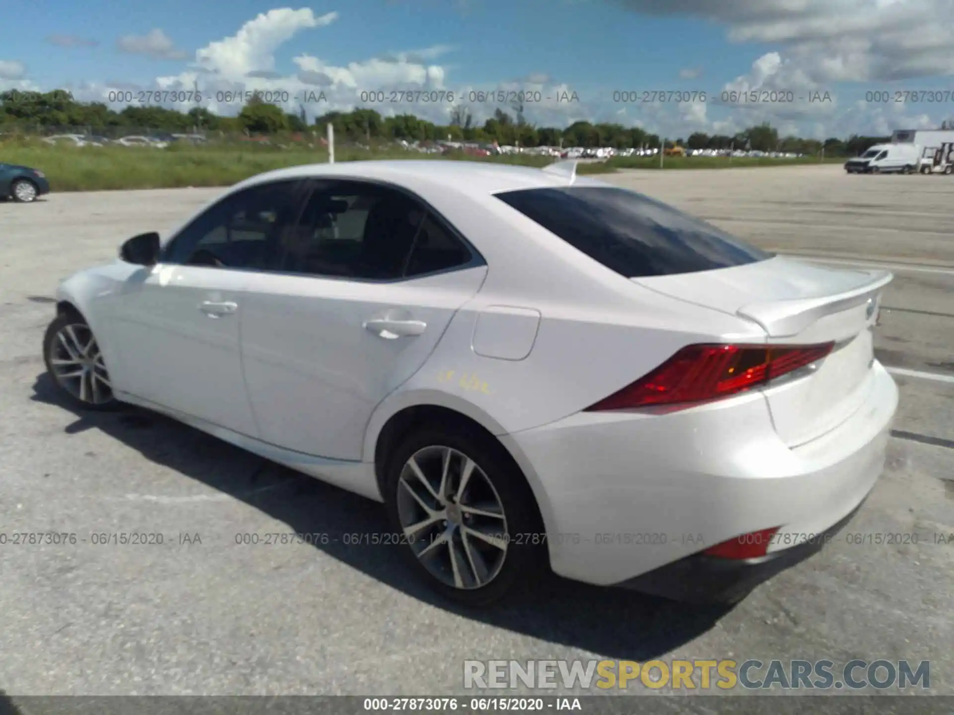 3 Photograph of a damaged car JTHAA1D27L5102629 LEXUS IS 2020