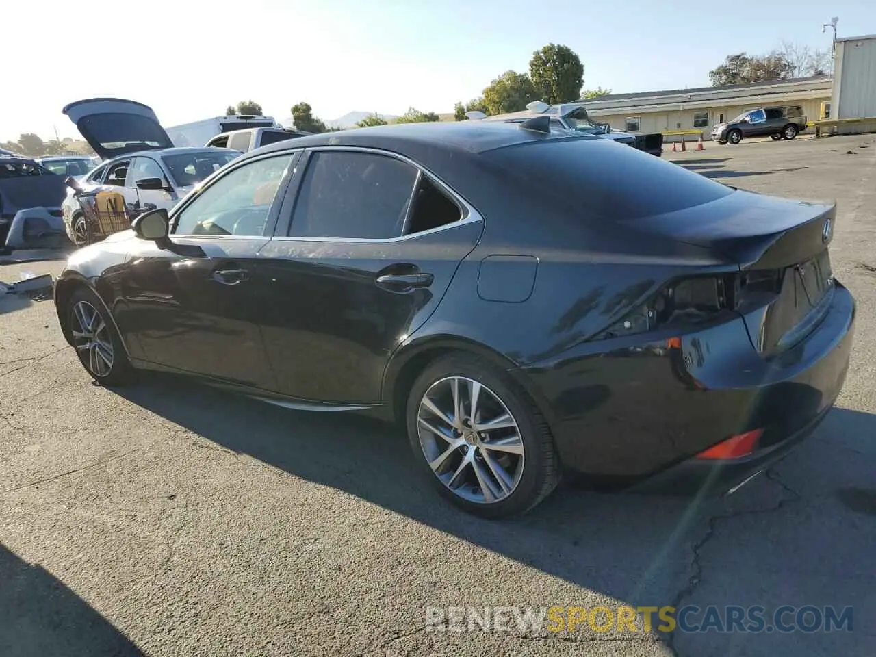 2 Photograph of a damaged car JTHAA1D28L5102493 LEXUS IS 2020