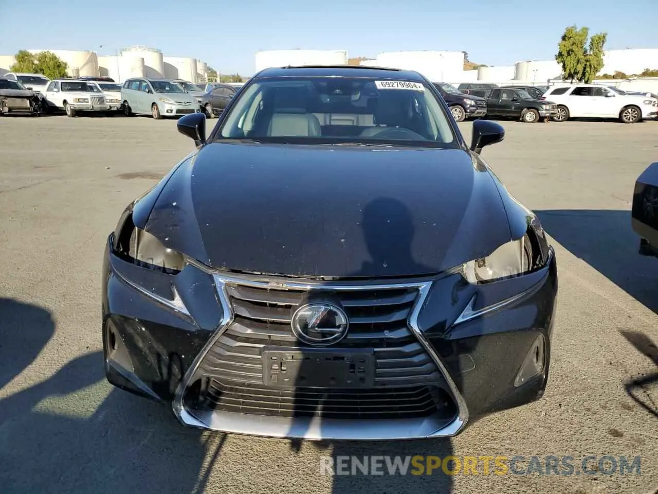 5 Photograph of a damaged car JTHAA1D28L5102493 LEXUS IS 2020