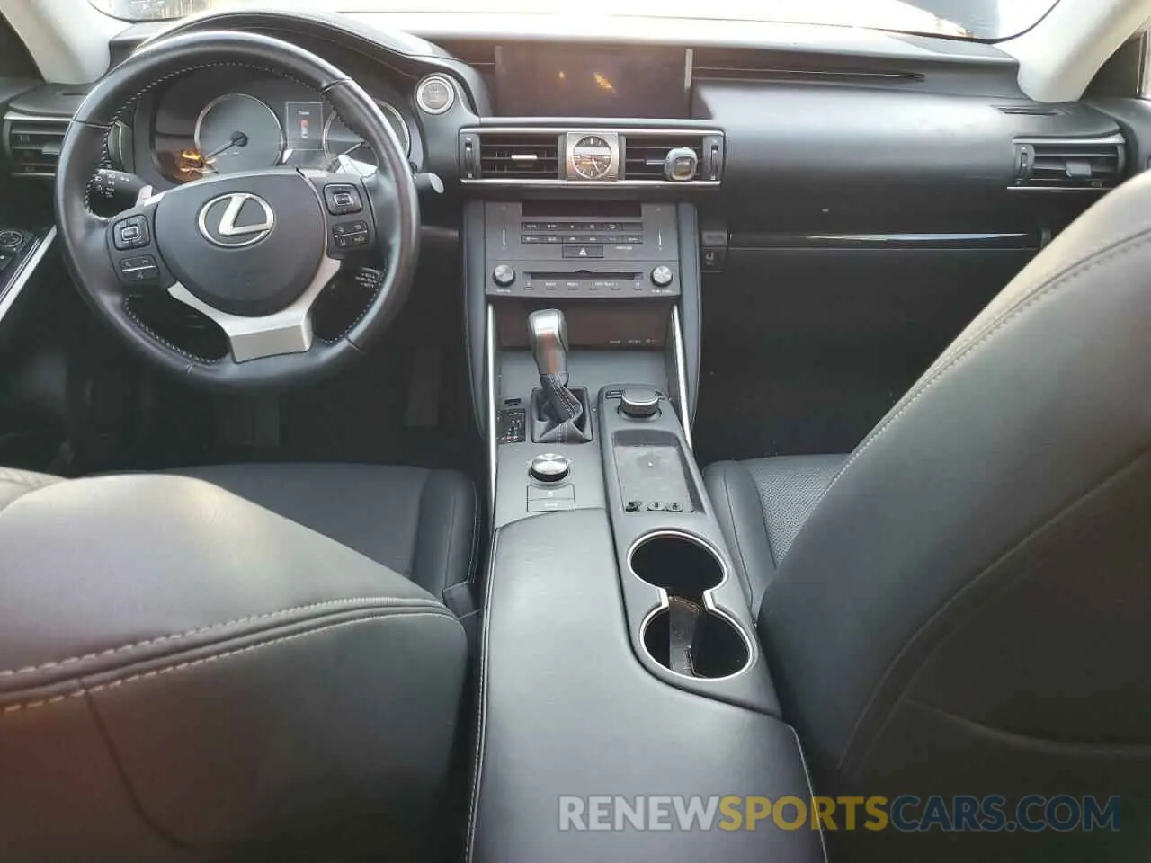 8 Photograph of a damaged car JTHAA1D28L5102493 LEXUS IS 2020