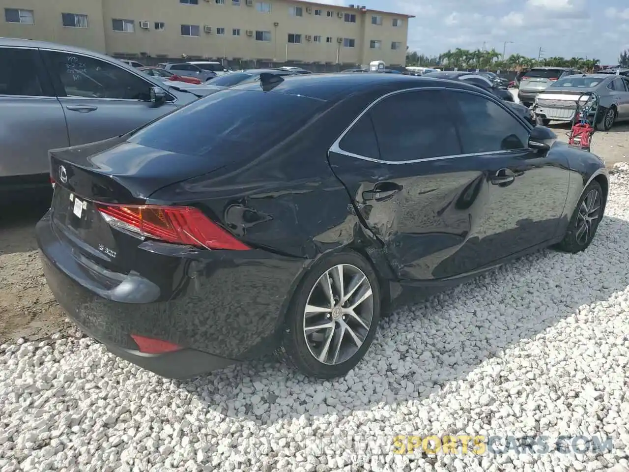 3 Photograph of a damaged car JTHAA1D29L5101336 LEXUS IS 2020