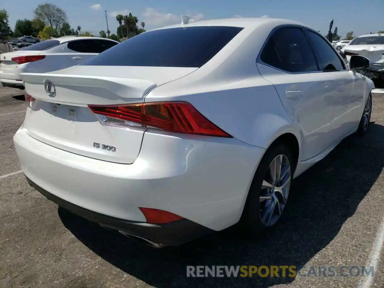 4 Photograph of a damaged car JTHAA1D29L5103300 LEXUS IS 2020