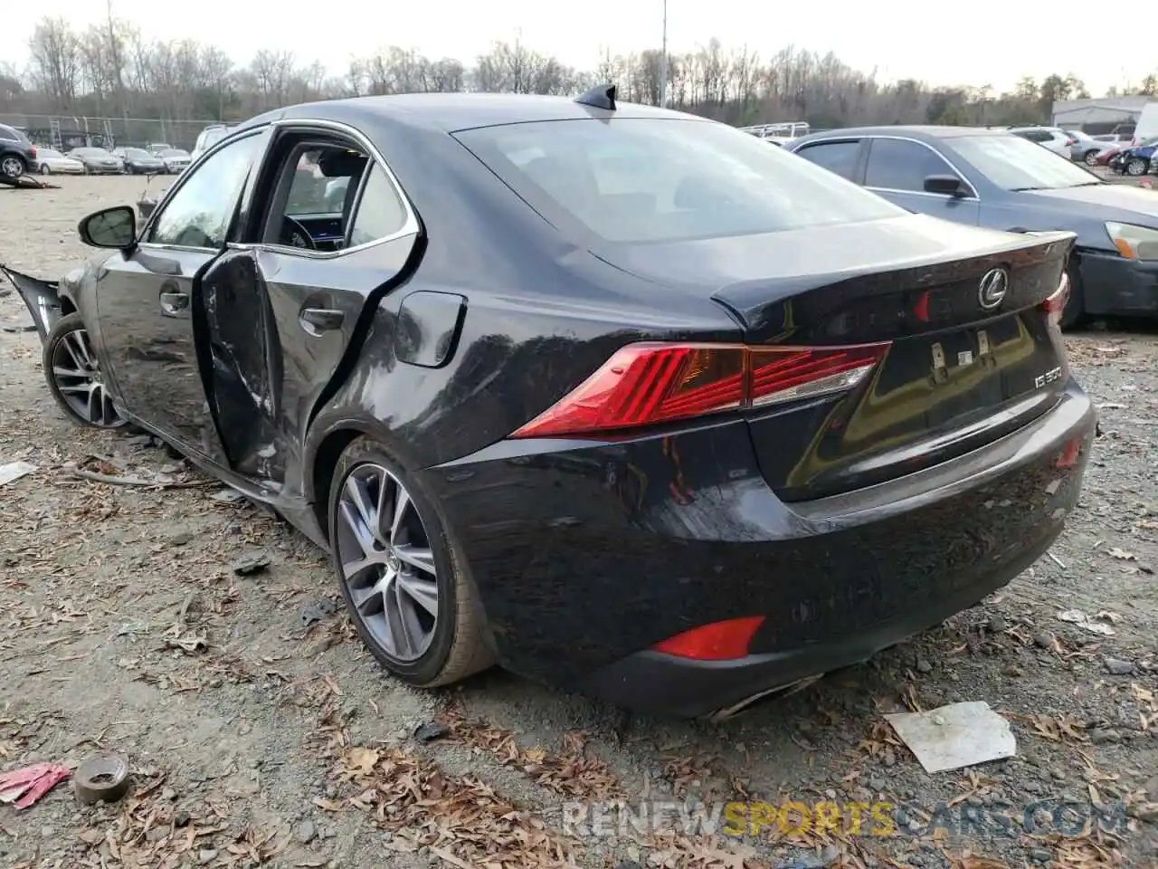 3 Photograph of a damaged car JTHAA1D29L5106729 LEXUS IS 2020