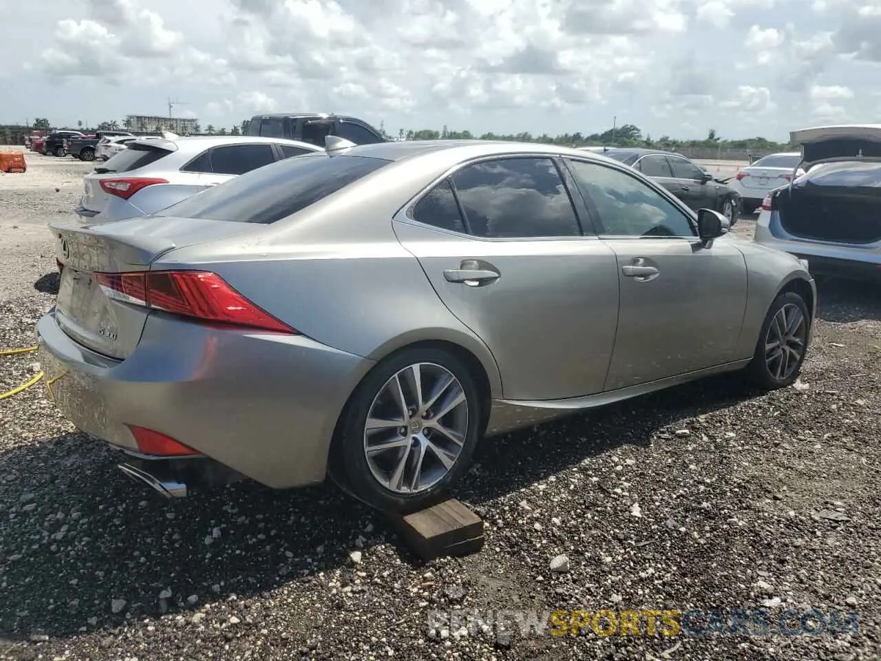 3 Photograph of a damaged car JTHAA1D2XL5102317 LEXUS IS 2020
