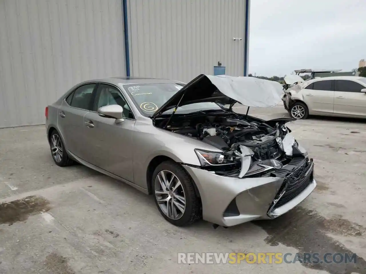 1 Photograph of a damaged car JTHAA1D2XL5103404 LEXUS IS 2020