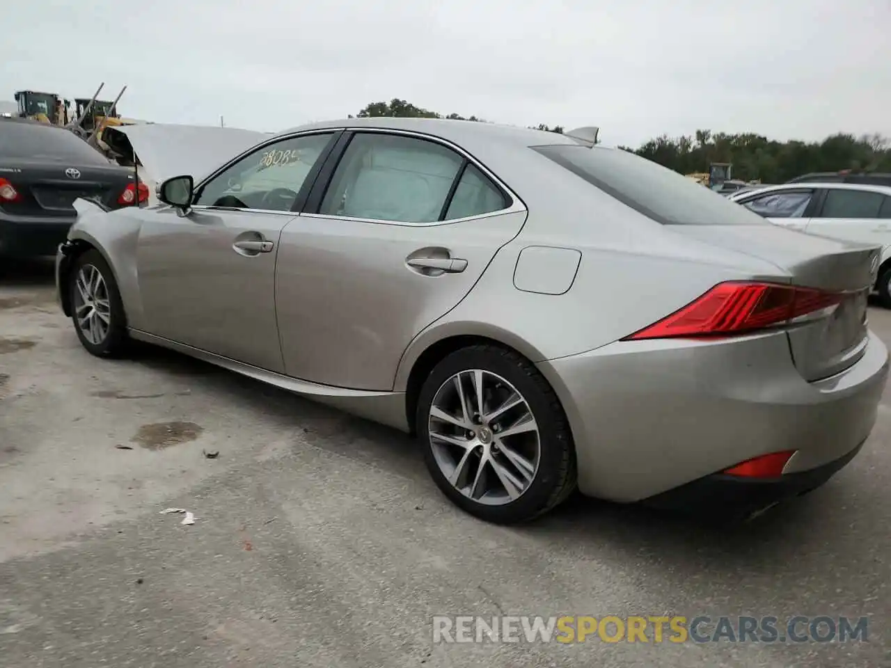 3 Photograph of a damaged car JTHAA1D2XL5103404 LEXUS IS 2020