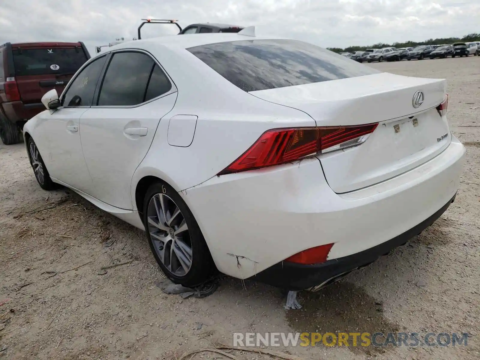 3 Photograph of a damaged car JTHAA1D2XL5103970 LEXUS IS 2020