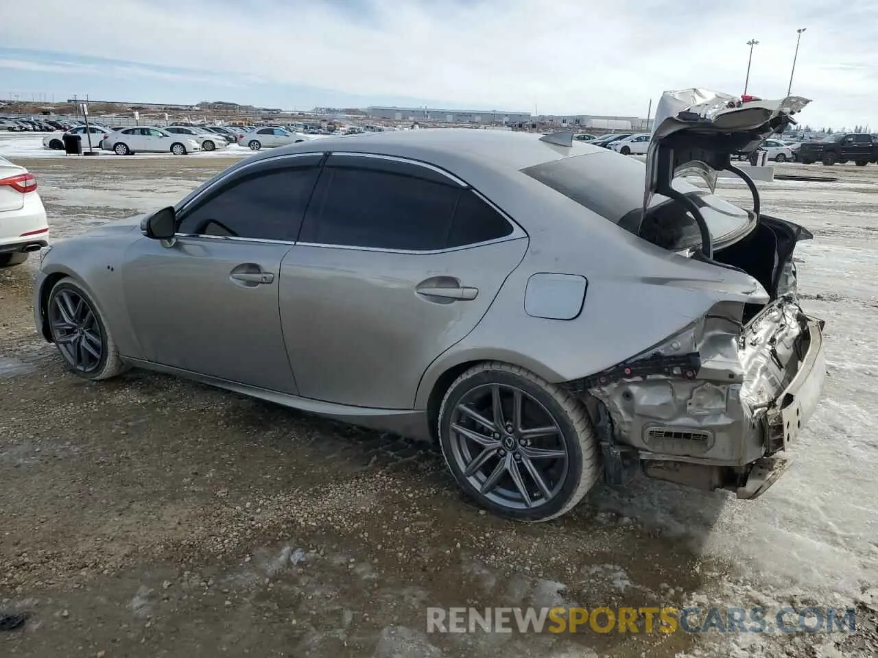 2 Photograph of a damaged car JTHD81F22L5040840 LEXUS IS 2020
