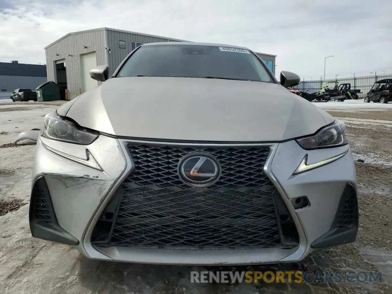 5 Photograph of a damaged car JTHD81F22L5040840 LEXUS IS 2020
