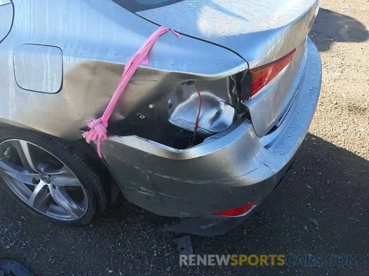 9 Photograph of a damaged car JTHD81F25L5043277 LEXUS IS 2020