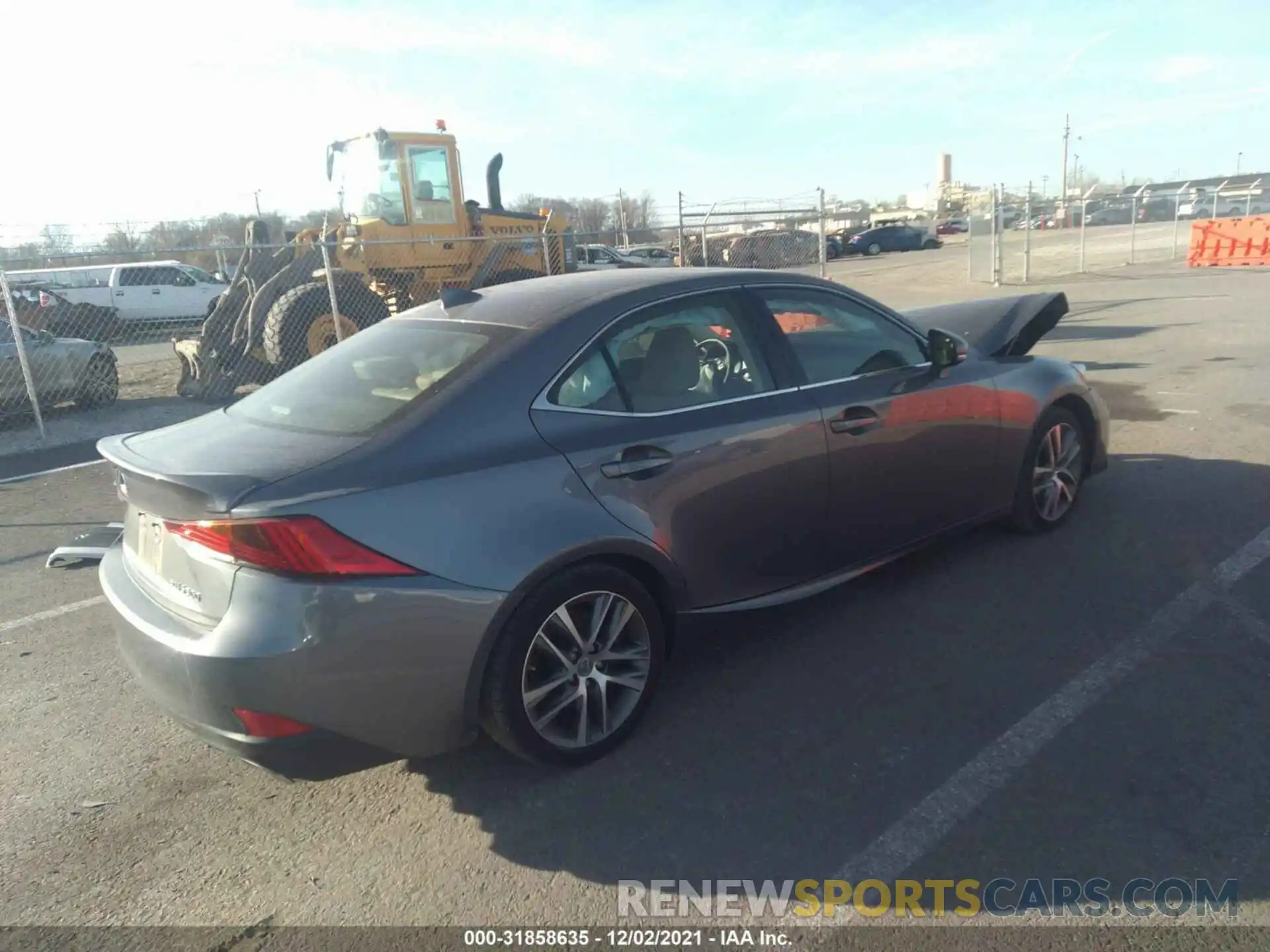 4 Photograph of a damaged car JTHD81F27L5042048 LEXUS IS 2020