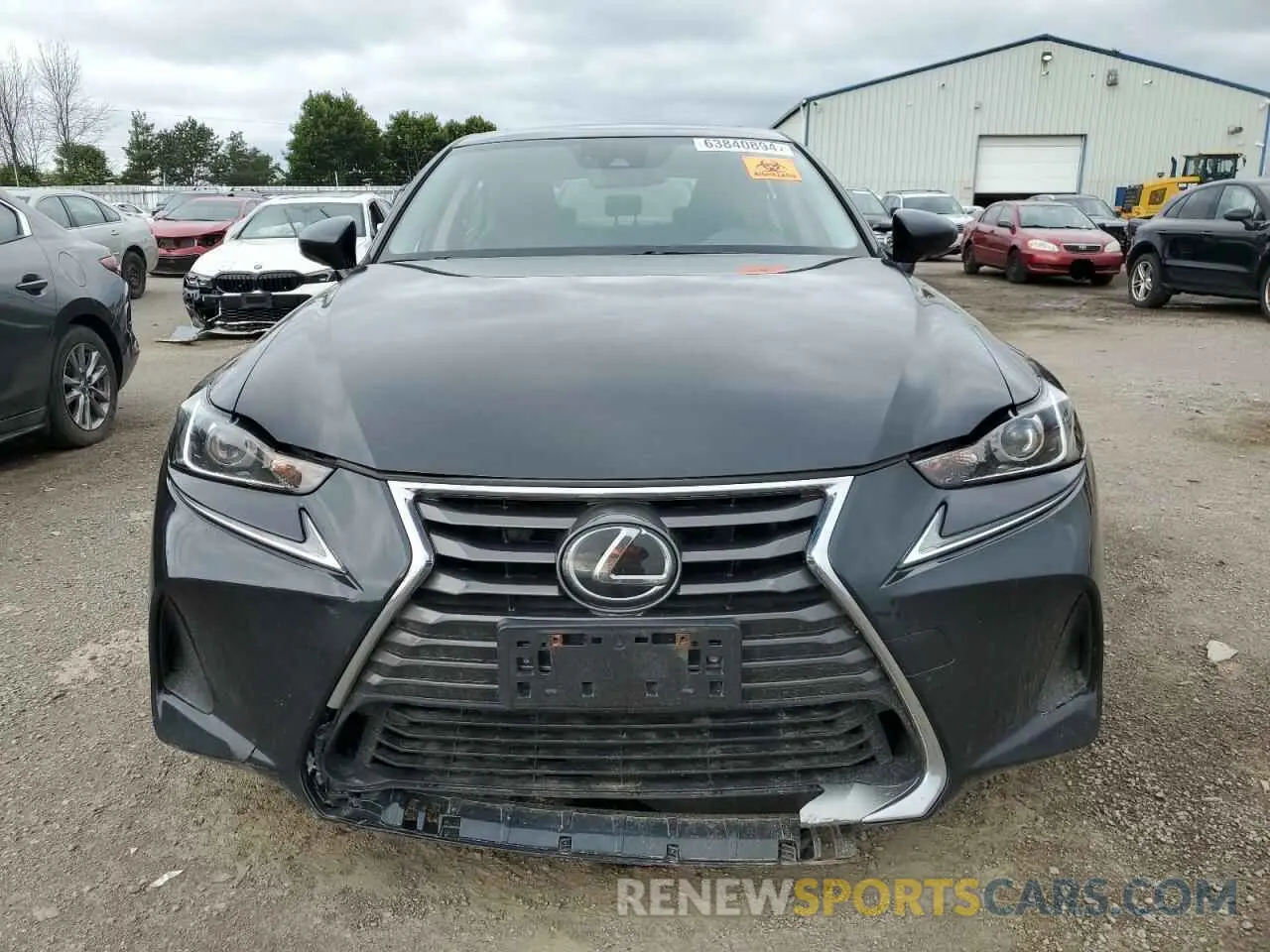 5 Photograph of a damaged car JTHD81F27L5042230 LEXUS IS 2020
