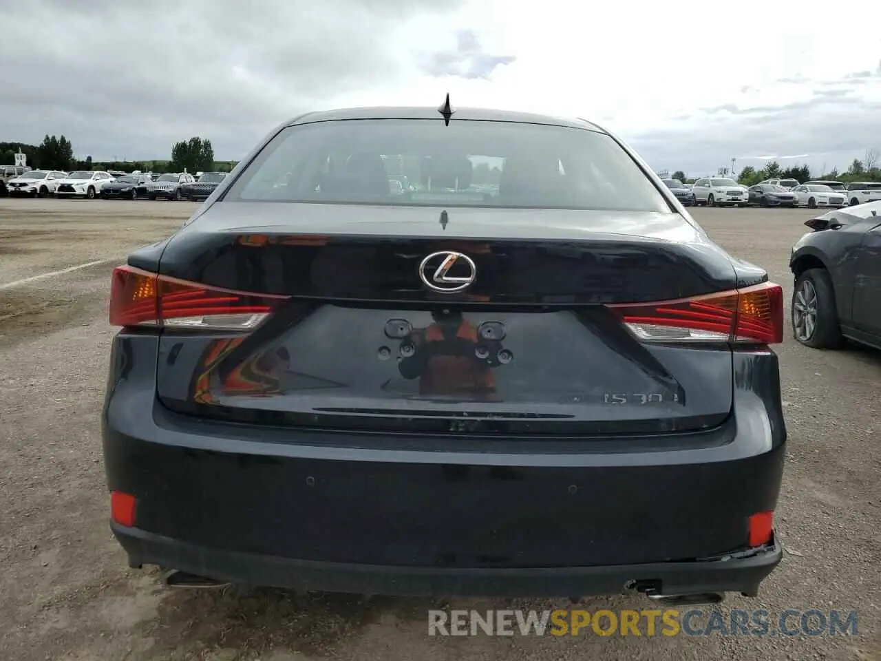 6 Photograph of a damaged car JTHD81F27L5042230 LEXUS IS 2020
