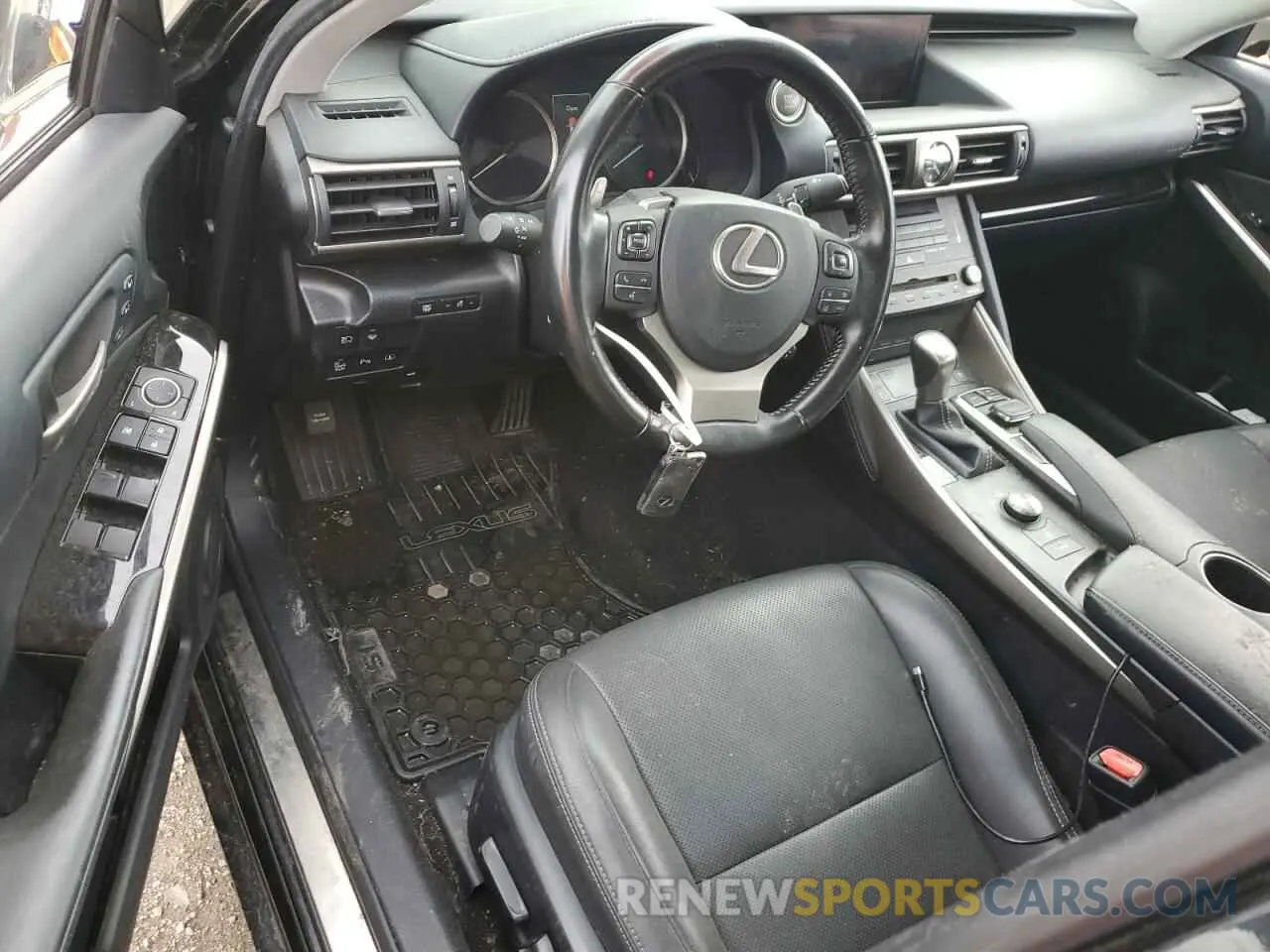 8 Photograph of a damaged car JTHD81F27L5042230 LEXUS IS 2020
