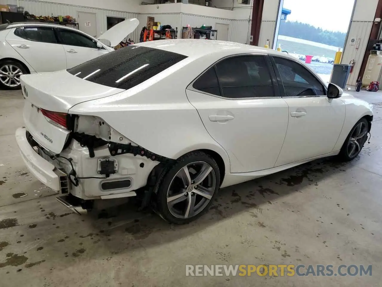 3 Photograph of a damaged car JTHD81F28L5042656 LEXUS IS 2020