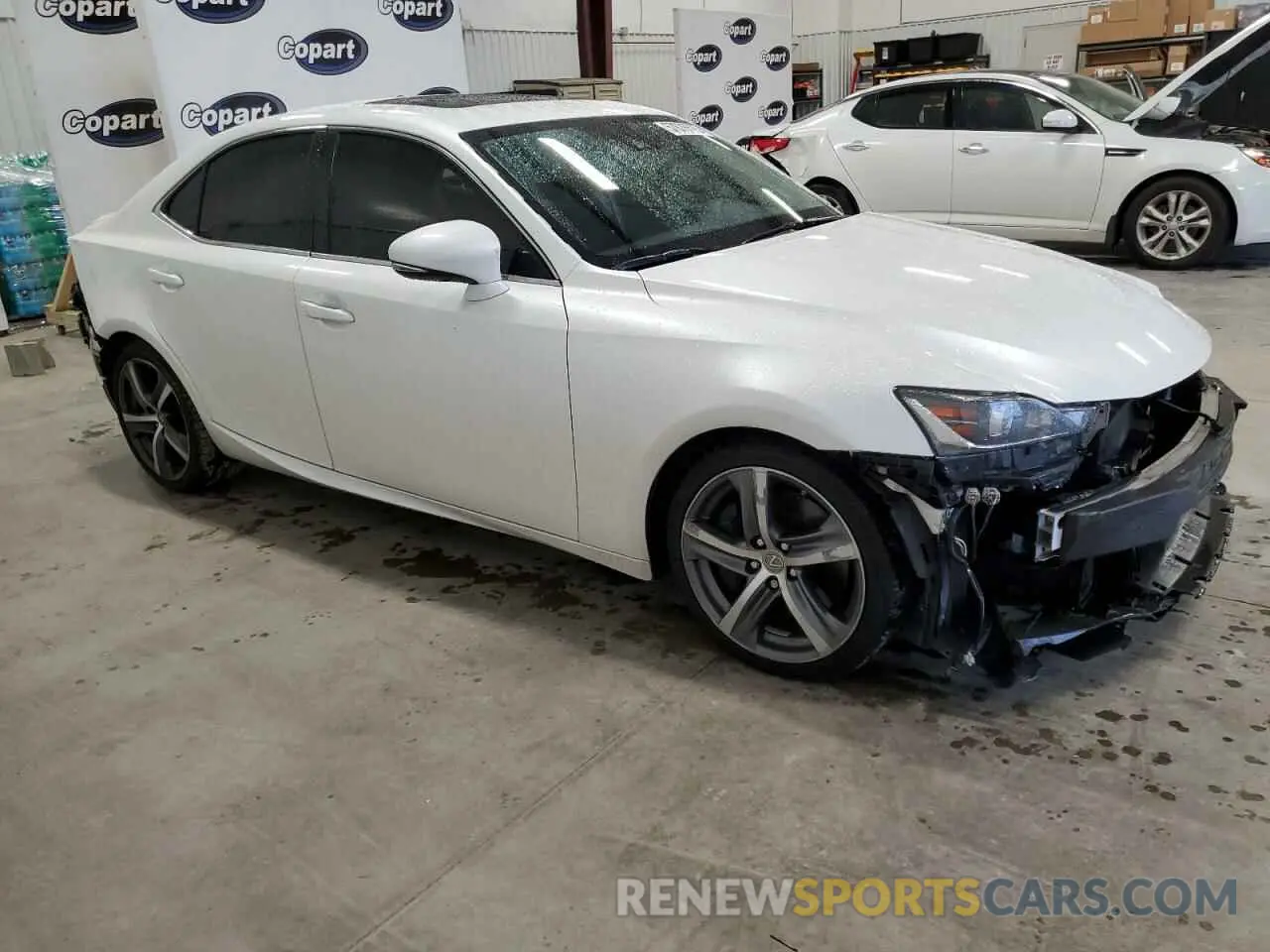 4 Photograph of a damaged car JTHD81F28L5042656 LEXUS IS 2020