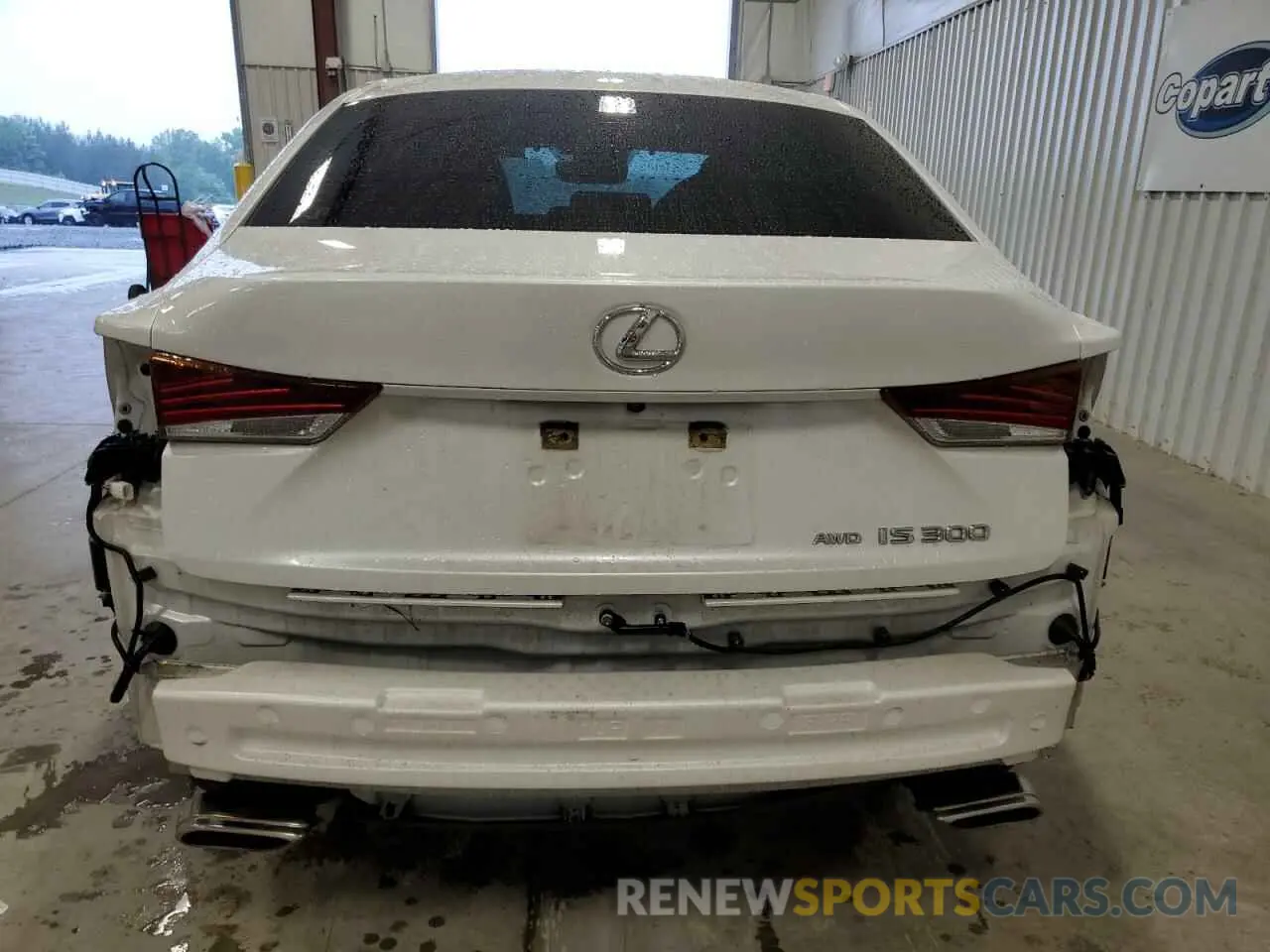 6 Photograph of a damaged car JTHD81F28L5042656 LEXUS IS 2020