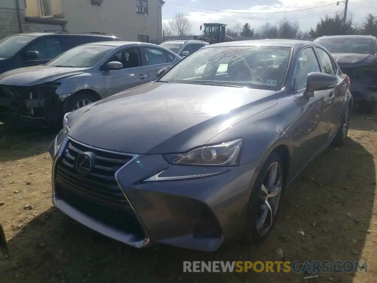 2 Photograph of a damaged car JTHD81F28L5042866 LEXUS IS 2020